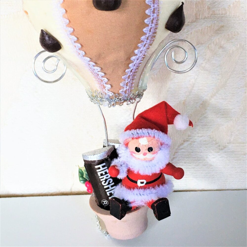 4) HOLIDAY ORNAMENTS - RARE VINTAGE! - Picture 14 of 15